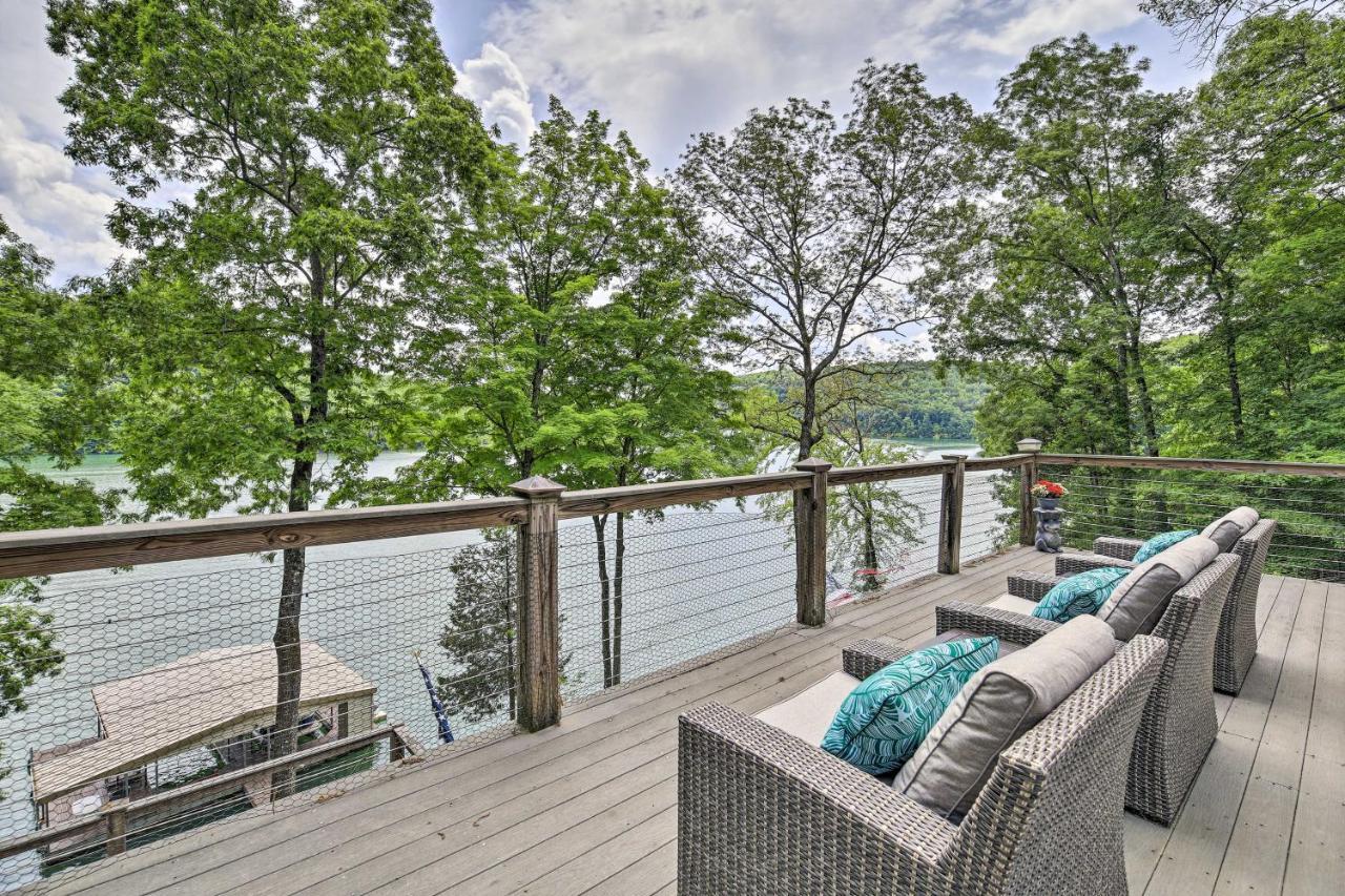 Inviting Family Abode With Dock On Norris Lake! Caryville Exterior photo